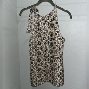 Women’s Multicolor Tie Shoulder Blouse